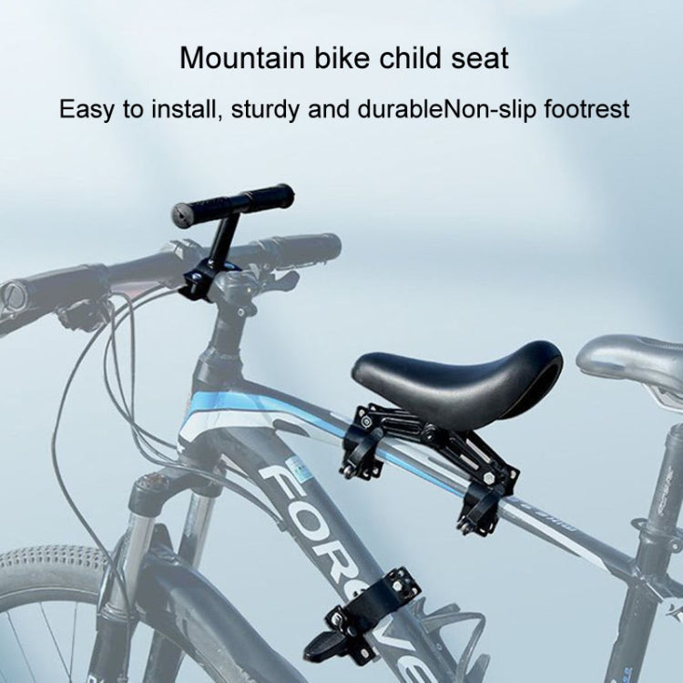 Bicycle Front Mounted Child Seat Kit Mountain Bike Baby Safety Seat, 3pcs /Set