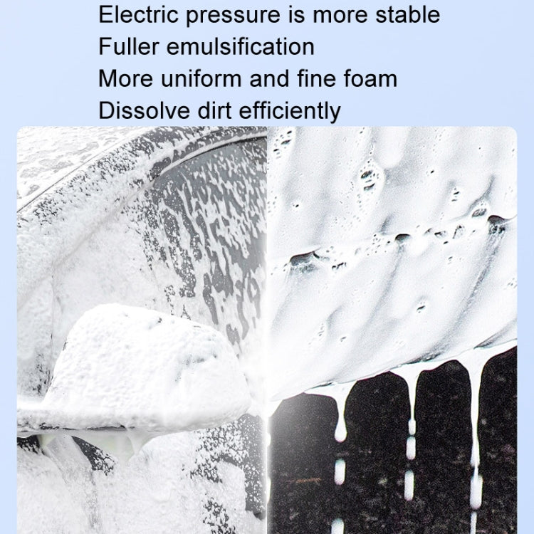 2L Car Wash Electric Foam Sprayer Rechargeable Pressurized PA Pot Electric Booster Sprayer