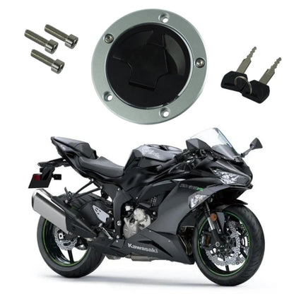 Motorcycle Fuel Tank Cap For Kawasaki ZX6R/ZX10R/ZX-14/Z1000/Z750