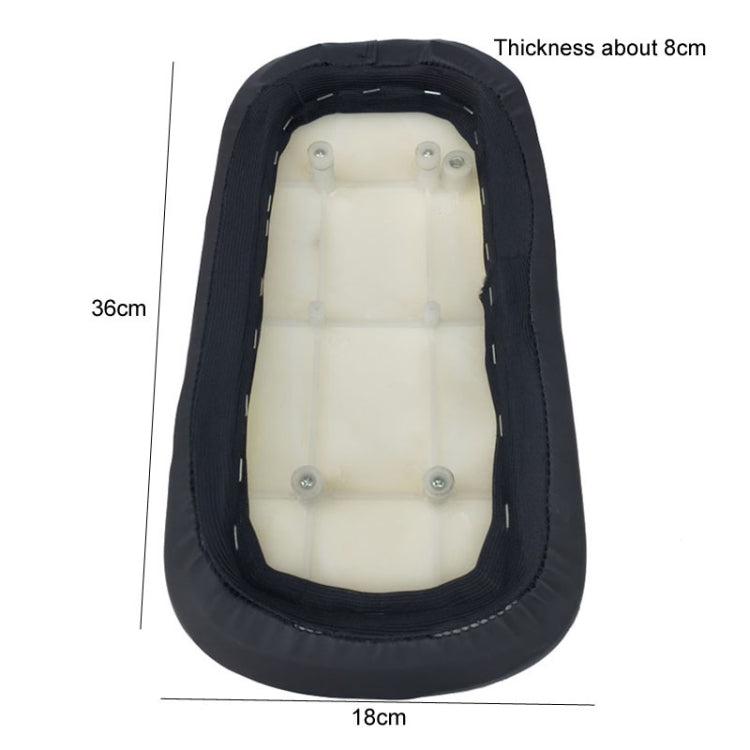 Electrical Motorcycle Seat Cushion Passenger Rear Seat Pad, For SY 009, For SY K70 / A8