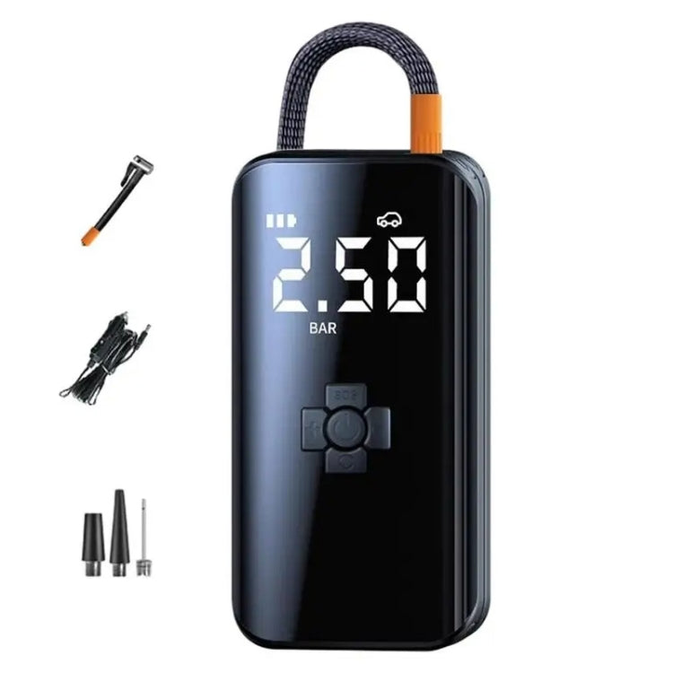 Car Inflatable Pump Portable Mini Car Tire High Power High Pressure Inflatable Pump, Wired, Wireless Standard, Wireless Upgrade, Wireless Dual-use