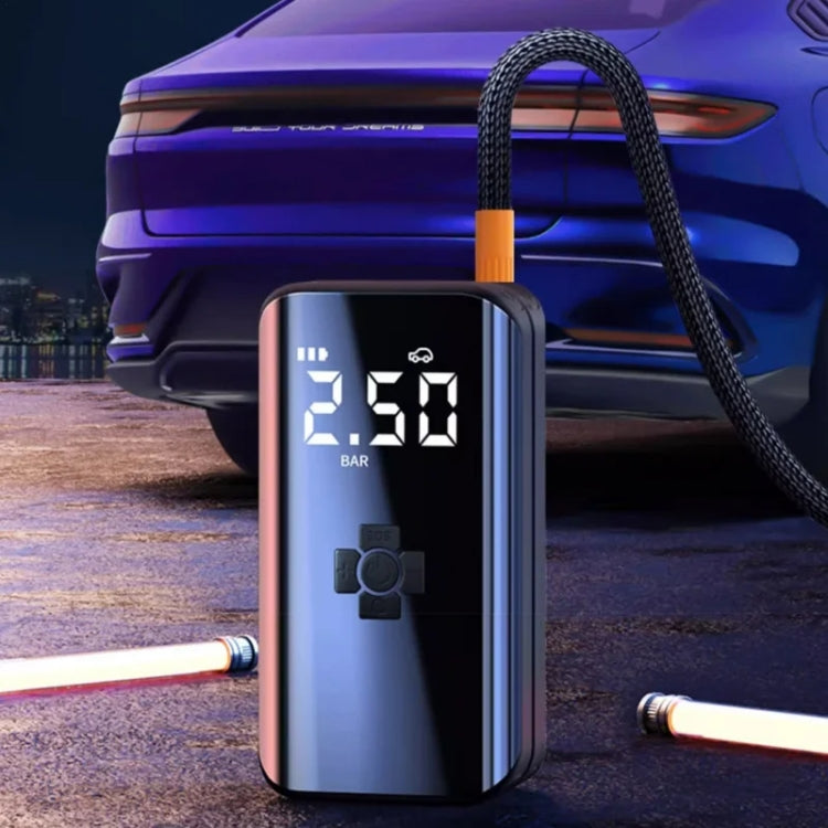 Car Inflatable Pump Portable Mini Car Tire High Power High Pressure Inflatable Pump, Wired, Wireless Standard, Wireless Upgrade, Wireless Dual-use