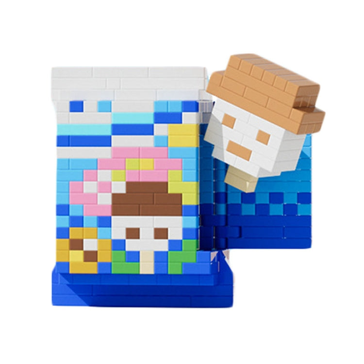 Childhood Memory Ice-Cream Series Micro-Particle Building Block Toys Birthday Gift, 6086-1 Lez, 6086-2 Little Pudding, 6086-3 Little Snowman, 6086-4 Milk Brick, 6086-6 Snow Lotus, 6086-7 Tricolor Cup, 6086-9 Thousand Layers Snow