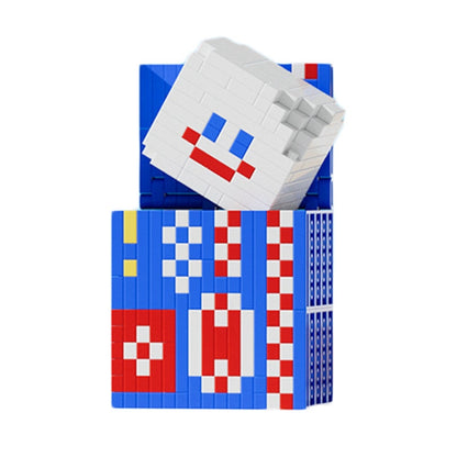 Childhood Memory Ice-Cream Series Micro-Particle Building Block Toys Birthday Gift, 6086-1 Lez, 6086-2 Little Pudding, 6086-3 Little Snowman, 6086-4 Milk Brick, 6086-6 Snow Lotus, 6086-7 Tricolor Cup, 6086-9 Thousand Layers Snow