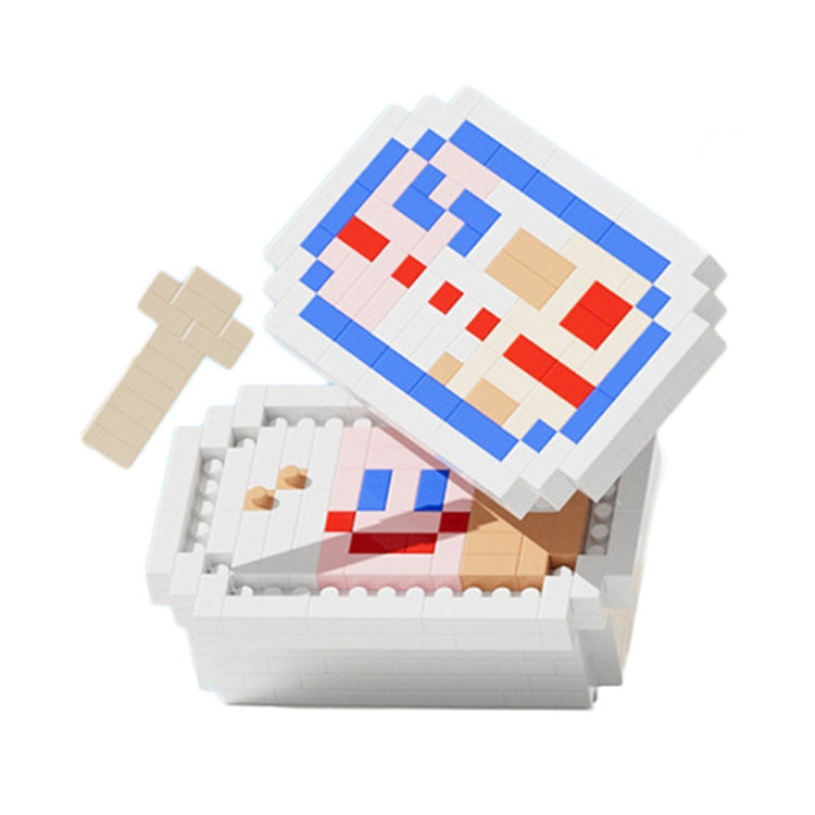 Childhood Memory Ice-Cream Series Micro-Particle Building Block Toys Birthday Gift, 6086-1 Lez, 6086-2 Little Pudding, 6086-3 Little Snowman, 6086-4 Milk Brick, 6086-6 Snow Lotus, 6086-7 Tricolor Cup, 6086-9 Thousand Layers Snow