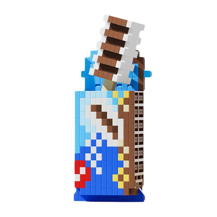 Childhood Memory Ice-Cream Series Micro-Particle Building Block Toys Birthday Gift, 6086-1 Lez, 6086-2 Little Pudding, 6086-3 Little Snowman, 6086-4 Milk Brick, 6086-6 Snow Lotus, 6086-7 Tricolor Cup, 6086-9 Thousand Layers Snow