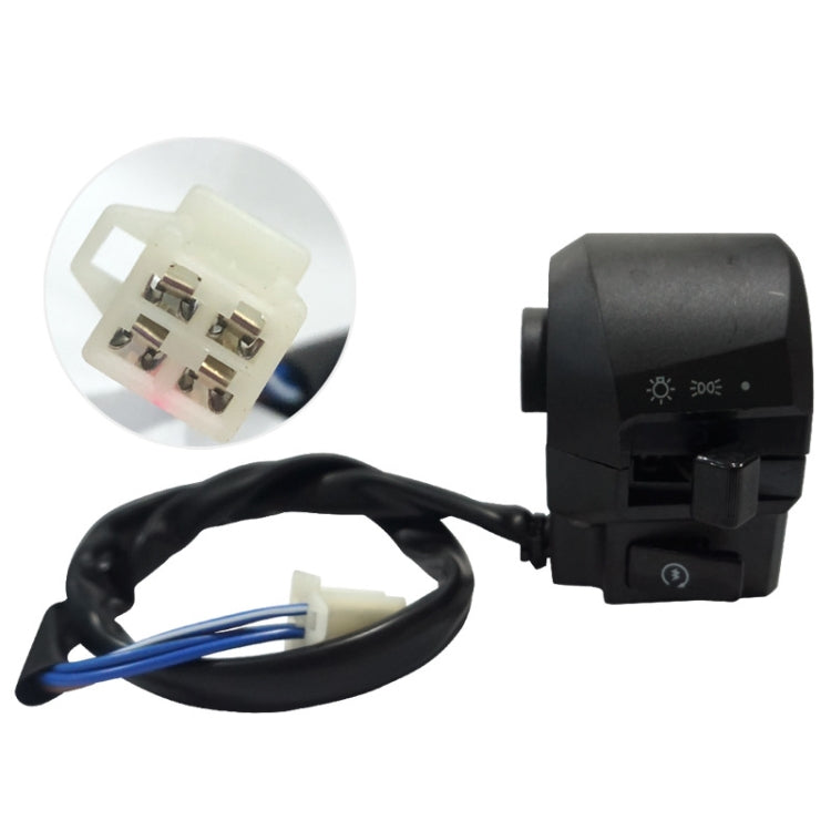 For Yamaha YBR125 Motorcycle Modification Left and Right Handlebar Switch Assembly, For Yamaha YBR125