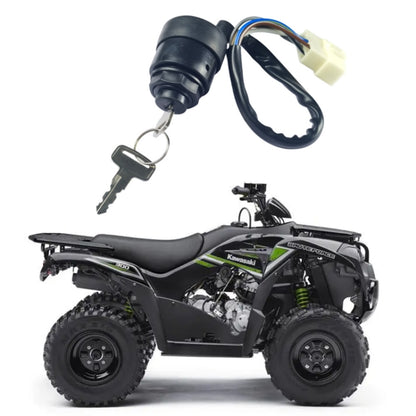 For Kawasaki ATV/UTV Starter Power Ignition Switch Key Lock