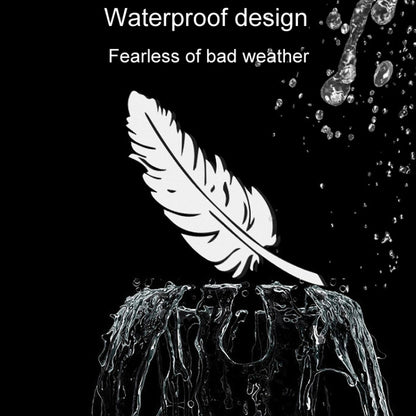 7pcs / Set Car Feather Scratch Decal 3D Reflective Bumper Stickers