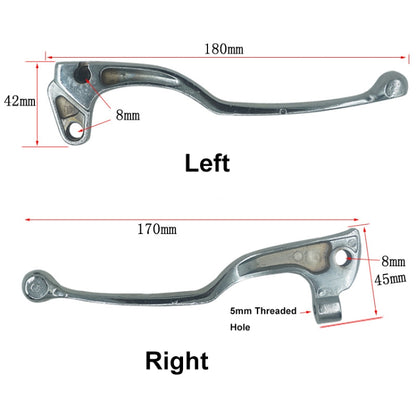 Motorcycle Brake Handle Horn Clutch Brake Assembly For Yamaha YZ / XT / TT / IT, Brake Handle