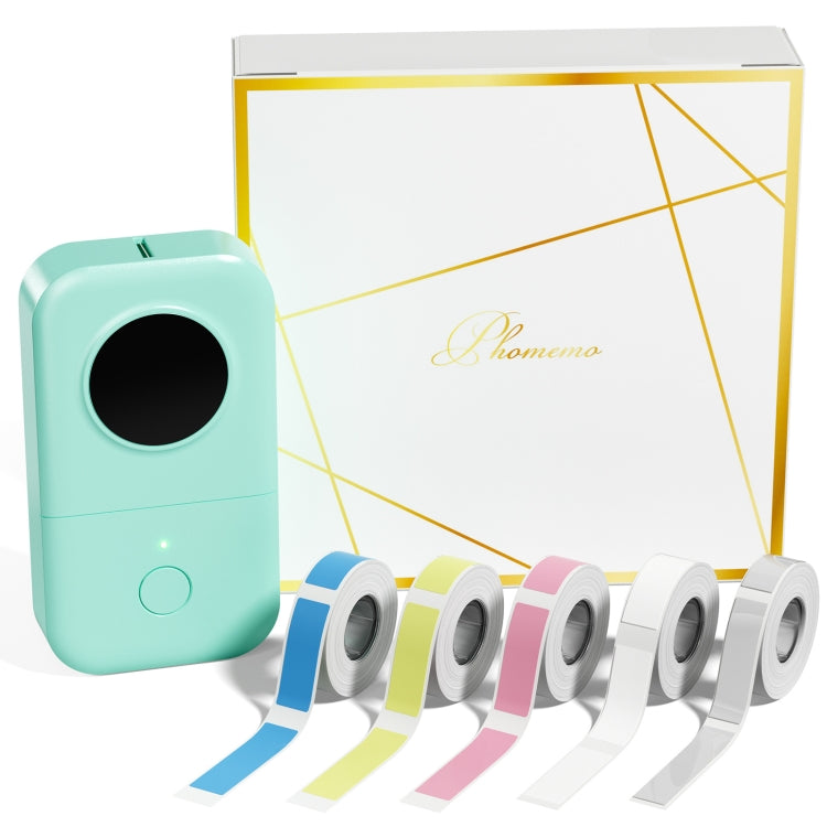 Phomemo D30 Thermal Label Printer Portable Bluetooth Mini Label Maker Machine, With 1 Roll Paper White, With 1 Roll Paper Black, With 1 Roll Paper Gray, With 3 Rolls Paper White, With 3 Rolls Paper Pink, With 3 Rolls Paper Green, With 5 Rolls Paper Whi...
