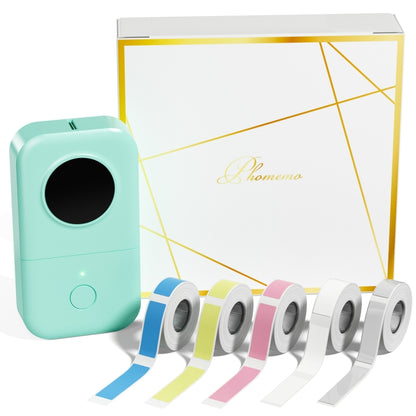 Phomemo D30 Thermal Label Printer Portable Bluetooth Mini Label Maker Machine, With 1 Roll Paper White, With 1 Roll Paper Black, With 1 Roll Paper Gray, With 3 Rolls Paper White, With 3 Rolls Paper Pink, With 3 Rolls Paper Green, With 5 Rolls Paper Whi...
