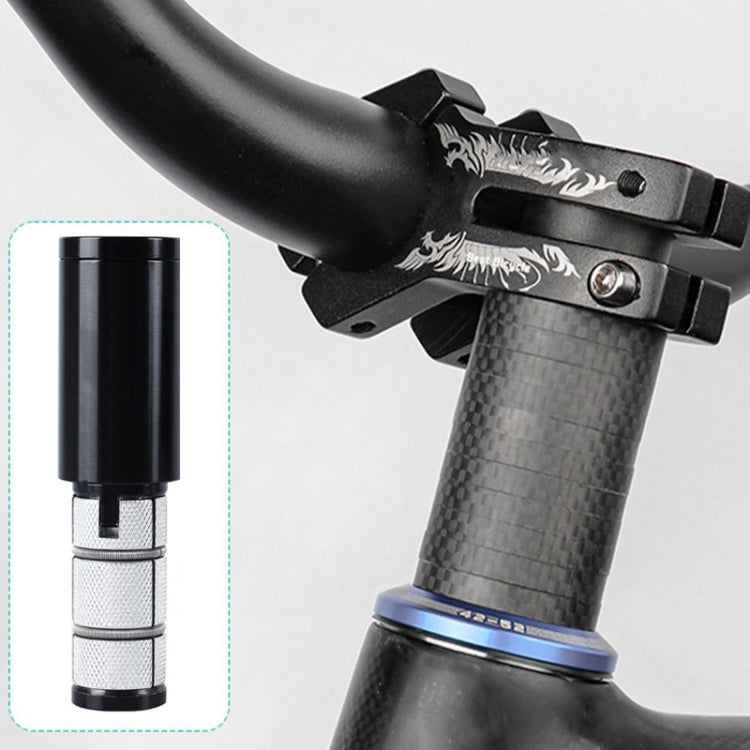 Bicycle Hidden Handlebar Lifter Mountain Bike Handlebar Riser Fork Tap, Short, Long