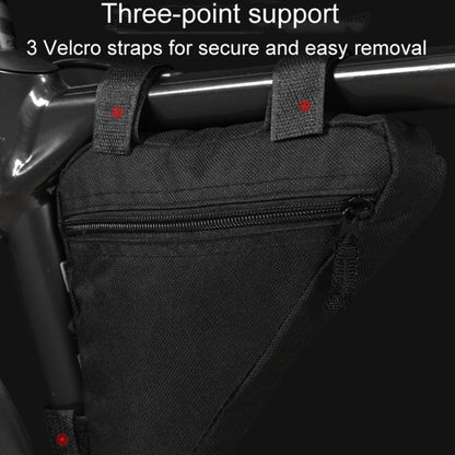 Large Capacity Bicycle Saddle Bag Outdoor Riding Triangle Toolkit