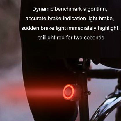 Bicycle Smart Taillight Anti-theft Alarm Brake Warning Light, WL03C Remote Control, WL03C Set + Silicone Remote Control, WL09C Remote Control