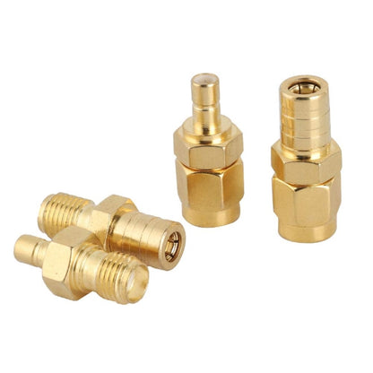 4 In 1 SMA-SMB RF Adaptor All Copper Gold Plated High Frequency Adaptor, 4 In 1 SMA-SMB