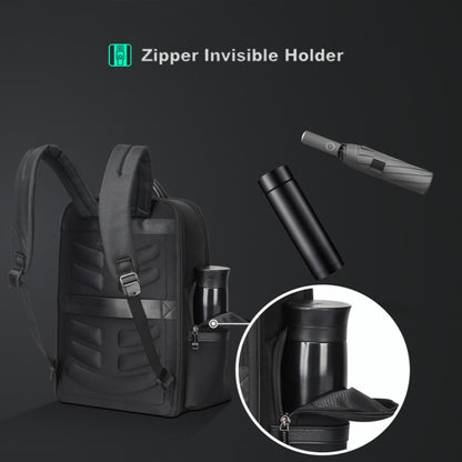 Bopai 61-120511 arge-capacity Travel Business Laptop Backpack With USB+Type-C Port, 61-120511