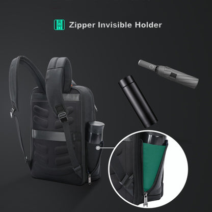 Bopai 61-53111 Large-capacity Waterproof Business Laptop Backpack With USB+Type-C Port, 61-53111