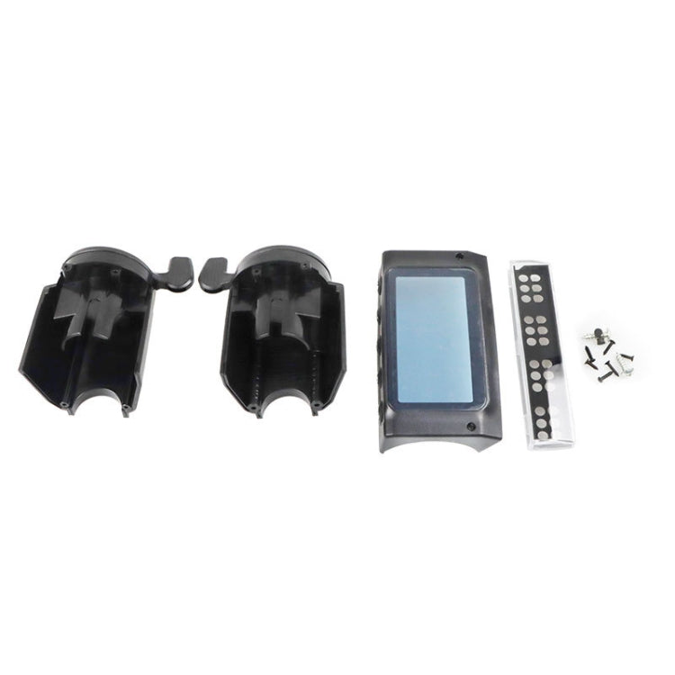 AIMITE For 8 inch KUGOO Electric Scooter Throttle Handle/Steering Handle/Display Screen Light Cover Set