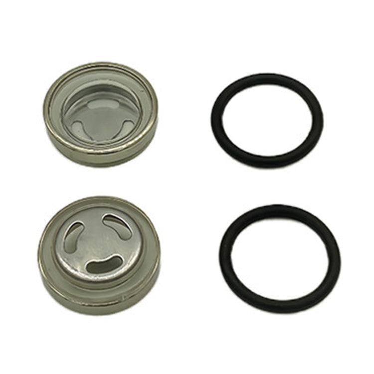 2pairs Motorcycle Electric Vnehicle Disc Brake Upper Pump Oil Mirror, 12mm