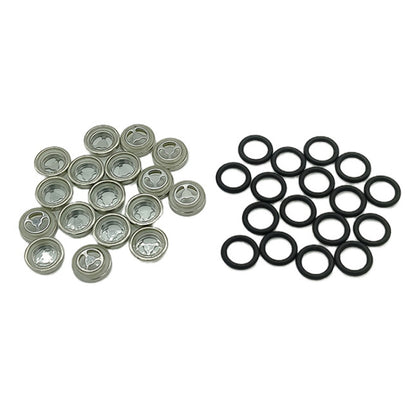 2pairs Motorcycle Electric Vnehicle Disc Brake Upper Pump Oil Mirror, 12mm