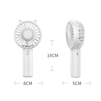 Mini USB Handheld Fan Rechargeable Portable Desktop Phone Holder