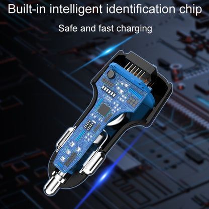 65W Dual Port A+C High Power Car Fast Charger Auto Cigarette Lighter, S-31