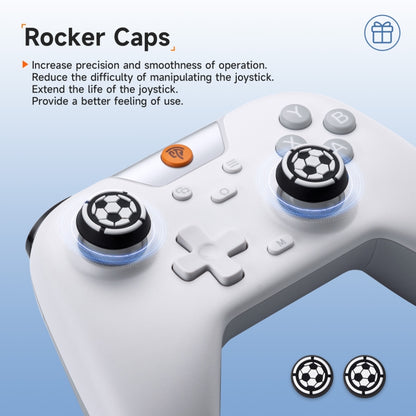 EasySMX X05 Wireless Gamepad Hall RGB Effect Controller For PC / Phone / Switch / Steam Deck, Green, White