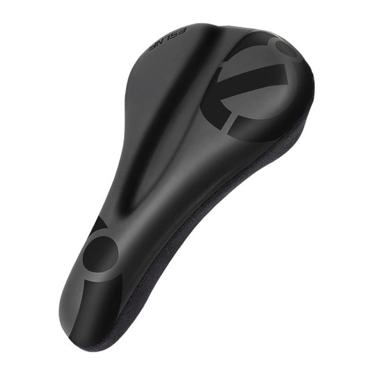 ESLNF Mountain Bike Saddle Cover Cycling Shock Absorbing Saddle Gear, Round Logo, Honeycomb