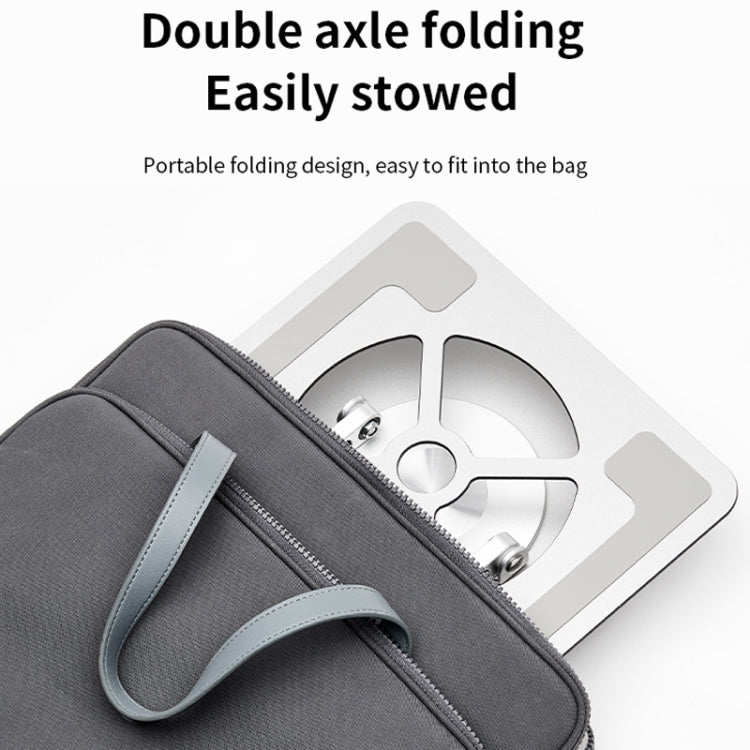 Aluminum Alloy Laptop Stand Notebook Riser with 360 Degree Rotating Base,, s11