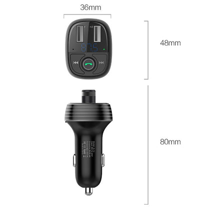 Car Bluetooth Fast Charger Receiver Auto One To Two Charger Cigarette Lighter, S-10