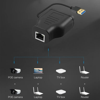 Network 1 In 2 Sharer RJ45 1 To 2 Network Splitter, Adaptor