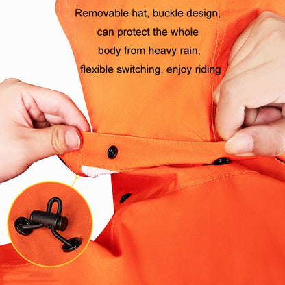 SULAITE Outdoor Motorcycle Riding Full Body Split Raincoat Suit, L, XL, XXL, XXXL, M