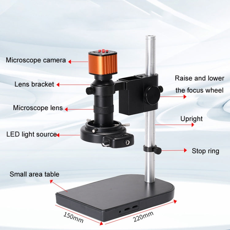 Measuring Electron Microscope Industrial Camera, 16 Megapixel Single Interface Not Measurable, 30 Frames 16 Megapixel Dual Interface With Measurement, 60 Frames 14 Megapixel Dual Interface With Measurement