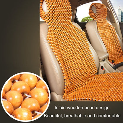 Car Wood Beaded Cushion Universal Car Seat Cover Summer Interior Supply