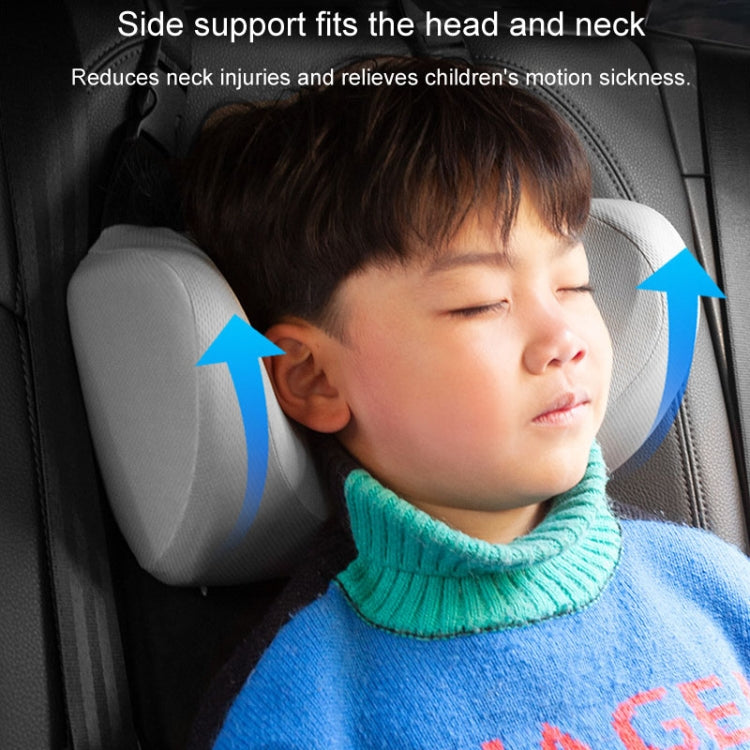 Car U-shaped Neck Pillow Soft Headrest Children Car Seat Side Sleeping Pillow