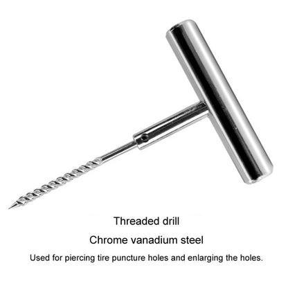 Car Tire Repair Tool Set Motorcycle Vacuum Tire Emergency Fast Repair Toolkit, 8 In 1, 7 In 1, 6 In 1