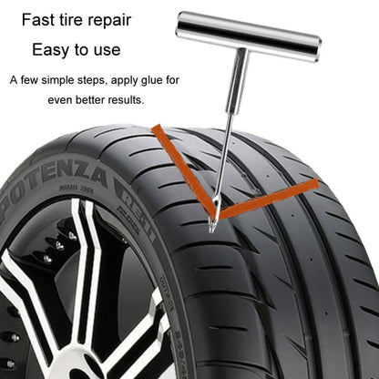 Car Tire Repair Tool Set Motorcycle Vacuum Tire Emergency Fast Repair Toolkit, 8 In 1, 7 In 1, 6 In 1