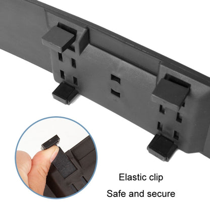 Car Rearview Mirror Snap-on HD Anti-fog Anti-dazzle Wide Angle Curved Mirror, 28.5x7cm