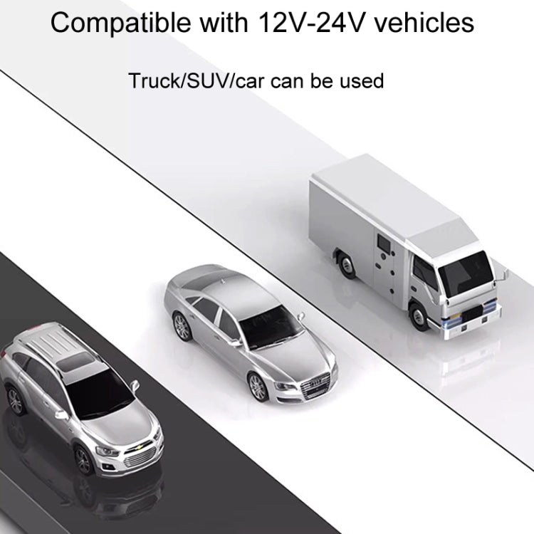 45W Rotating Dual Cigarette Lighter Extension Port Car Charger, S-46