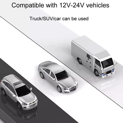 45W Rotating Dual Cigarette Lighter Extension Port Car Charger, S-46