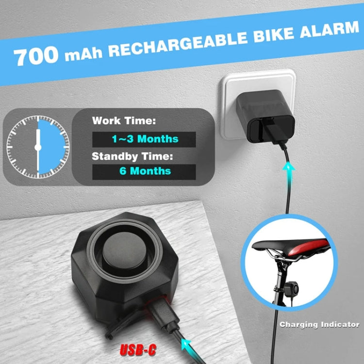 Electric Motorcycle / Bike Anti-theft Alarm Home Wiring Free Vibration Alarm, SF32R+03C