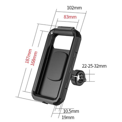 kewig Motorcycle Waterproof Box Outdoor Cycling Mobile Phone Holder, M18L-B1