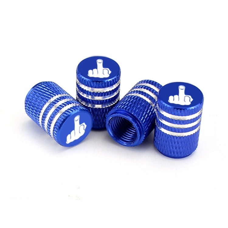 4pcs Laser Ioon Car Tire Modification Universal Valve