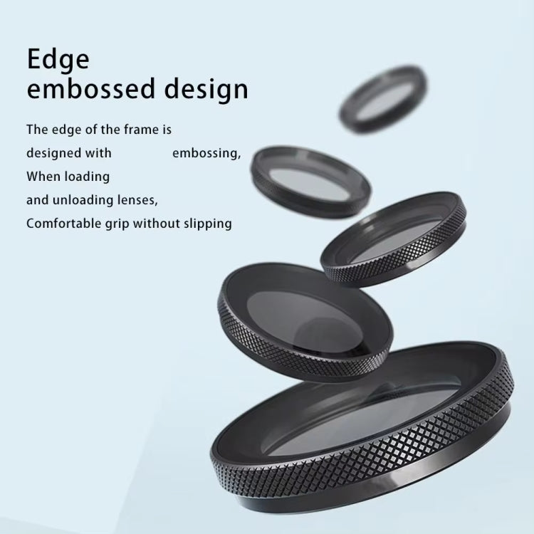 For Insta360 GO 3S Sports Camera aMagisn Waterproof Filter Protective Lens, UV, CPL, ND8/16/32/64, ND8/16/32+CPL