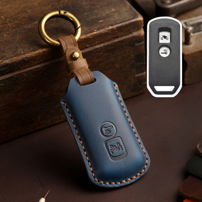 For Honda NS125LA/Lead125/PCX160/Forza 350 Hallmo Motorcycle Key Case, 2 Keys Brown, 2 Keys Blue, 2 Keys Black, 3 Keys Brown, 3 Keys Blue, 3 Keys Black
