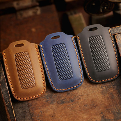 For Honda NS125LA/Lead125/PCX160/Forza 350 Hallmo Motorcycle Key Case, 2 Keys Brown, 2 Keys Blue, 2 Keys Black, 3 Keys Brown, 3 Keys Blue, 3 Keys Black