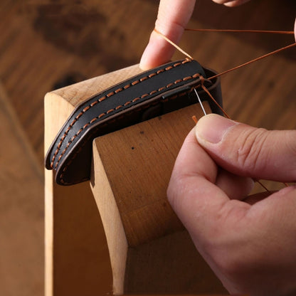 For Korean Hyundai Hallmo Car Handmade Key Bag, 5 Keys Brown, 5 Keys Blue, 5 Keys Black, 7 Keys Brown, 7 Keys Blue, 7 Keys Black