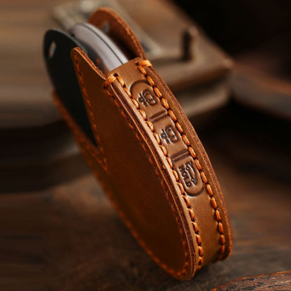 For Korean Hyundai Hallmo Car Handmade Key Bag, 5 Keys Brown, 5 Keys Blue, 5 Keys Black, 7 Keys Brown, 7 Keys Blue, 7 Keys Black