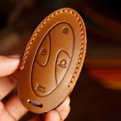 For Korean Hyundai Hallmo Car Handmade Key Bag, 5 Keys Brown, 5 Keys Blue, 5 Keys Black, 7 Keys Brown, 7 Keys Blue, 7 Keys Black